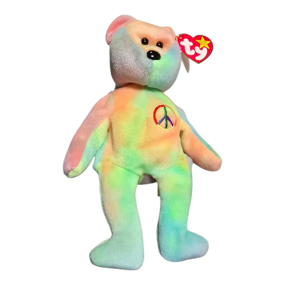 TY Beanie Babies Peace Bear 1996